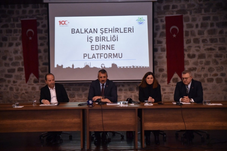 Edirne’de Balkan Şehirleri İşbirliği Platformu kuruldu