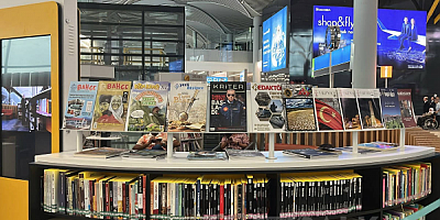 Balkanların Türkçe Sevinci ‘Bahçe’ İstanbul Havaalanı Kütüphanesinde