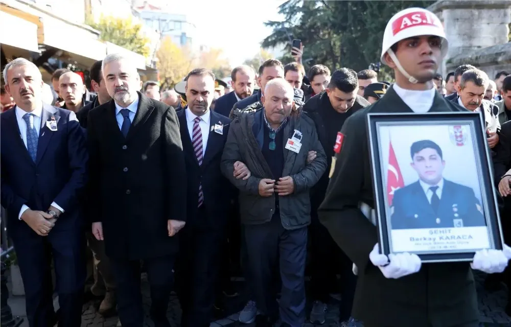 Lüleburgaz Şehidini Son Yolculuğuna Uğurladı: Şehit Astsubay Üstçavuş Berkay Karaca’ya Veda