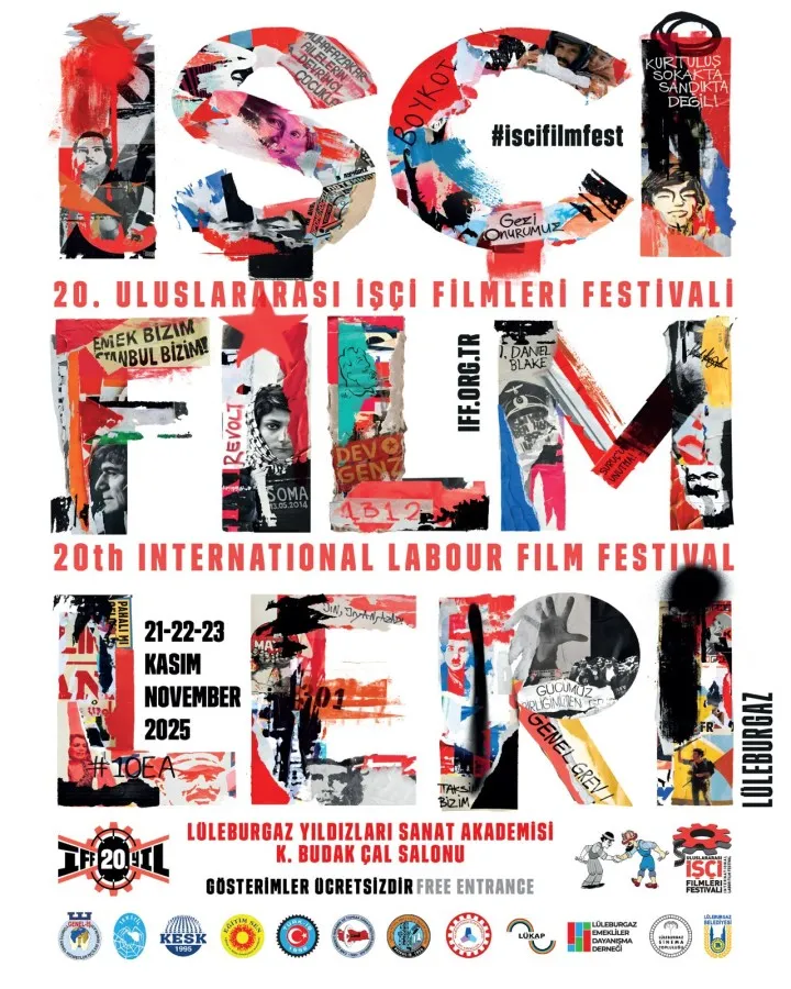 20. Uluslararası İşçi Filmleri Festivali Lüleburgaz’da Başlıyor