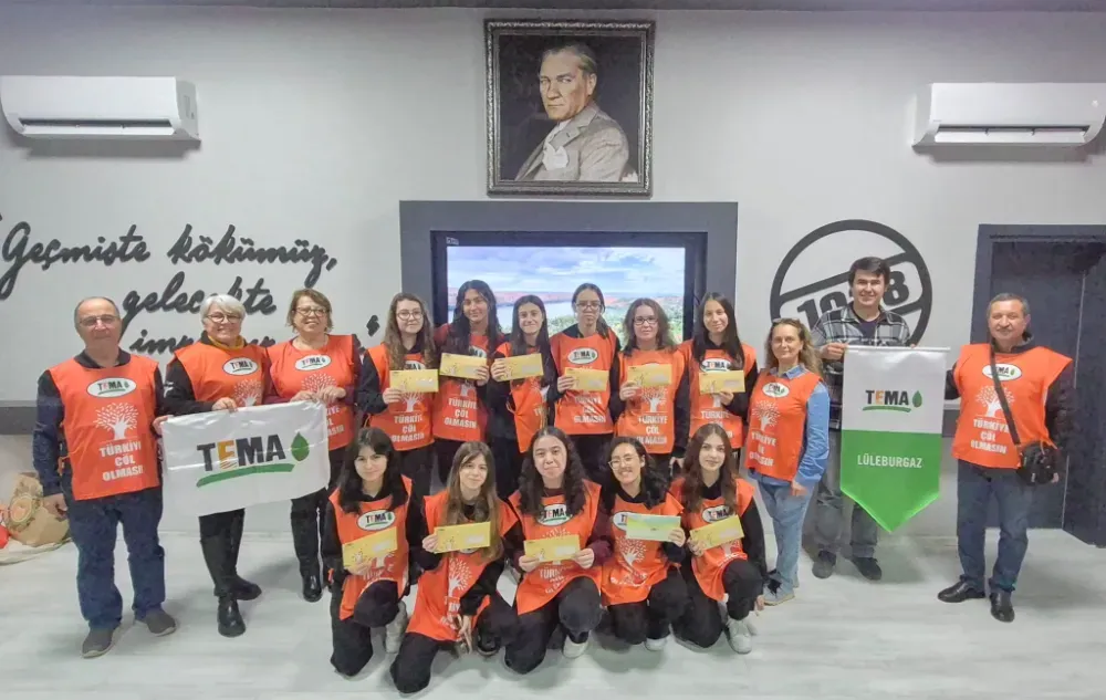 TEMA Vakfı Lüleburgaz Sorumluluğu KEPİRTEPE Anadolu Lisesinde ORMAN Sunumu Gerçekleştirdi.