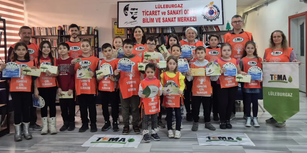 BİLSEM TEMA GÖNÜLLÜSÜ OLDU.