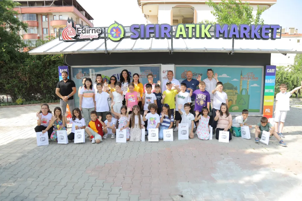 Sıfır Atık Market’e Edirne Halkından Yoğun İlgi