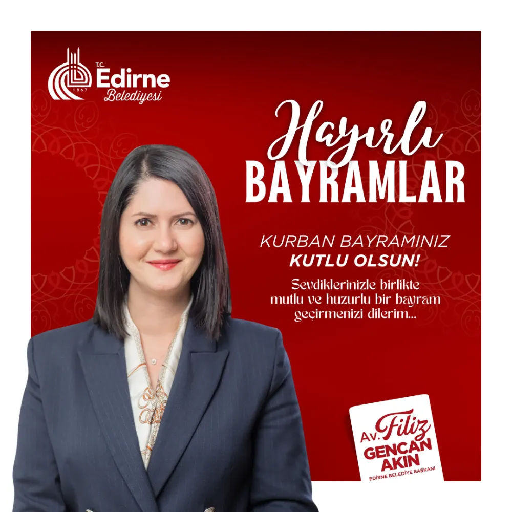  Başkan Gencan Akın’dan Kurban Bayramı Mesajı