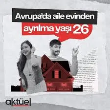 Avrupa’da gençler ortalama 26,2, Makedonya’da 32,1 yaşında evden ayrılıyor
